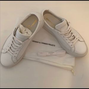 White Woman by Common Project Shoes